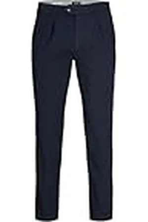 JACK & JONES Jpstace Jjharvey Winter Chino Sn Pantalones, Azul, 34W x 34L para Hombre
