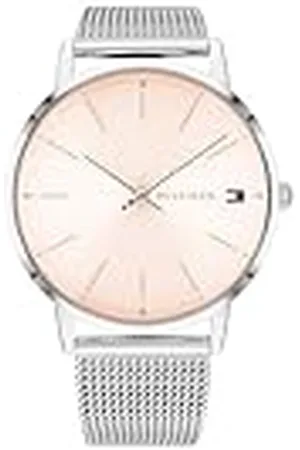 Tommy Hilfiger Reloj de Mujer 40mm Cuarzo - Esfera Blush Sunray, Pulsera de Malla de Acero Inoxidable - 1782244
