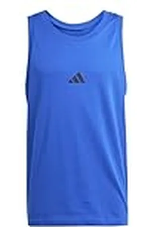 adidas Hombre Essentials Small Logo Single Jersey Tank Top, , XS