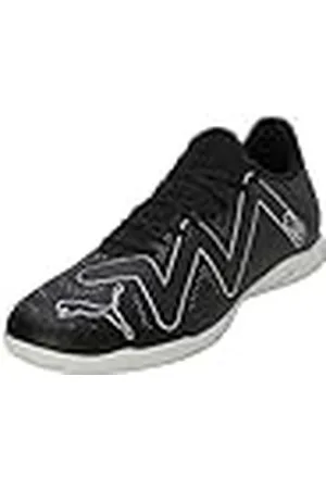 PUMA Future Play It, Zapatillas de fútbol Hombre, Negro Plata, 46.5 EU