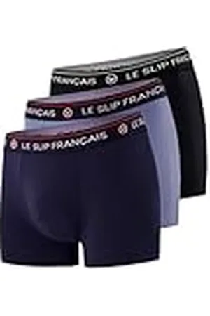 LE SLIP FRANCAIS Lot de 3 Boxers Ropa Interior, , Talla única para Hombre