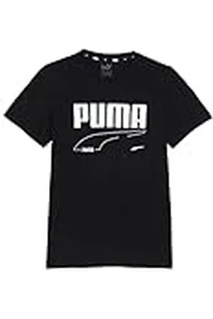 PUMA Rebel tee B Camiseta, Niños, Black, 128