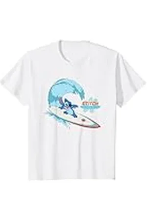 Disney Niños Lilo & Stitch Big Wave Surf Camiseta
