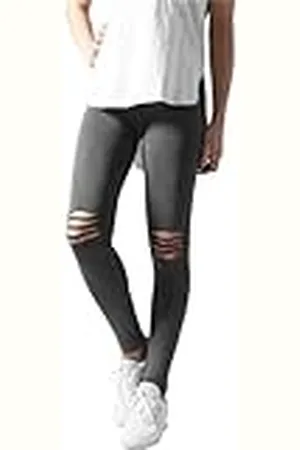 Urban classics Ladies Cutted Knee Leggings, , Medium para Mujer