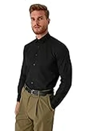 Trendyol Tejida Ajustada con Cuello de Camisa estándar para Hombre de Talla, , S Grande