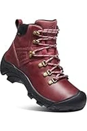 Keen Pyrenees, Botas para Senderismo Mujer, Rojo (Tibetan Red/Black), 35.5 EU