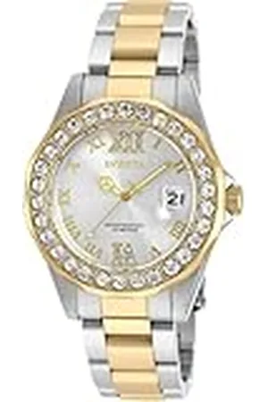 Invicta Reloj analógico para Mujeres de Cuarzo con Correa en Acero Inoxidable 20215