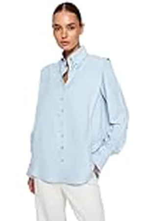 Trendyol Tpraw22go1191 Camisa, , 62 para Mujer
