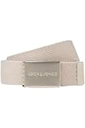 JACK & JONES Cinturón London Woven para hombre - 80