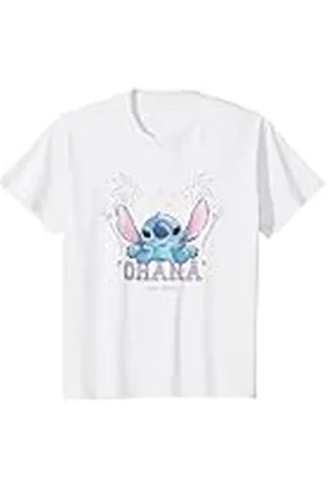 Disney Niños Lilo & Stitch Ohana Means Family Sketch Camiseta