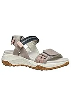 Geox D SORAPIS + Grip B, Sandalia Deportiva Mujer, Rock/Nude, 36 EU