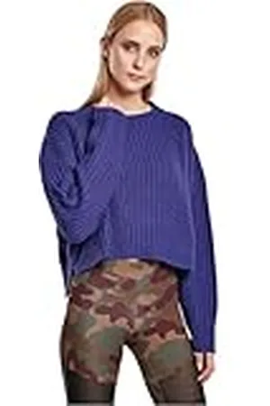 Urban classics Ladies Wide Oversize Sweater Sudadera, , S para Mujer