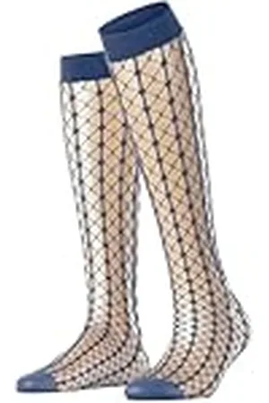 Falke Paradise Net W Kh transparente estampados 1 par, Calcetines largos Mujer, , 35-38