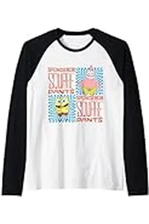 Spongebob Sponge Bob - Patrick Star Trance Camiseta Manga Raglan