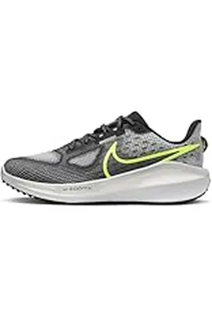 Nike Vomero 17, Bajo Hombre, Black/Volt-Lt Smoke Grey-White, 44.5 EU