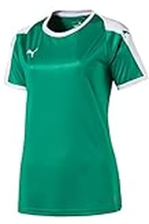 PUMA Liga Jersey W Camiseta, Mujer, Pepper Green- White, S