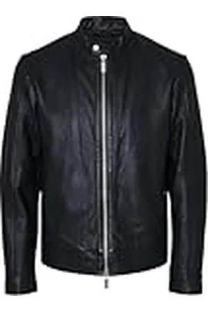SELECTED Slharchive Classic Jkt W Noos-Reloj de Pulsera de Piel Chaqueta, , M para Hombre