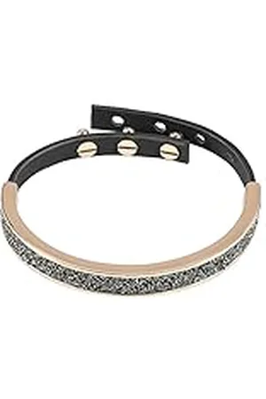 AVA ADORE Brazalete Modelo Pulsera de Piel con Swarovski. Marca