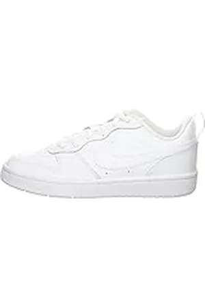 Nike Court Borough Low 2 (PSV), Zapatillas Unisex niños, White/White-White, 27.5 EU