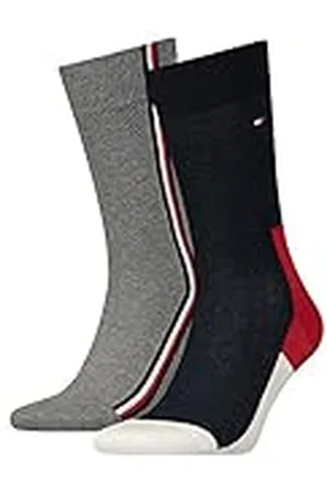 Tommy Hilfiger 471010001 Calcetines, Hombre, Rojo (Original 085), 39/42 (Tamaño del fabricante:039)