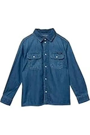 Replay Sb1116 Camisa, 010 Azul Claro, 6 años para Niños