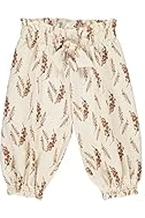 Müsli By Green Cotton Lupin Flared-Pantalones para bebé Informales, Crema de Mantequilla, 56 cm para Bebés