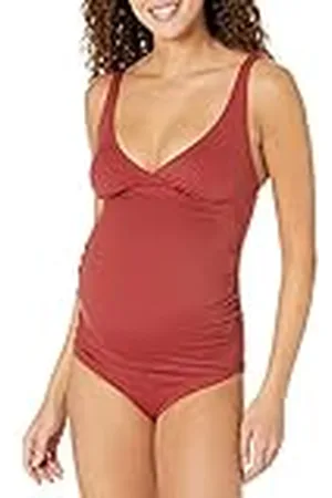 Amazon Bañador Premamá con Cuello en Pico Mujer, , 42