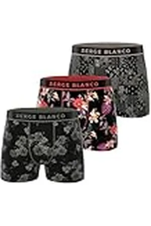Serge Blanco Ser/1bmx3/Subl Ropa Interior de Hombres, , M (Pack de 3)
