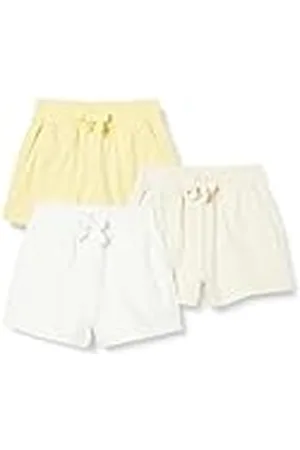 Amazon Pantalón Corto sin Cierre Niña, Pack de 3, , 2 años