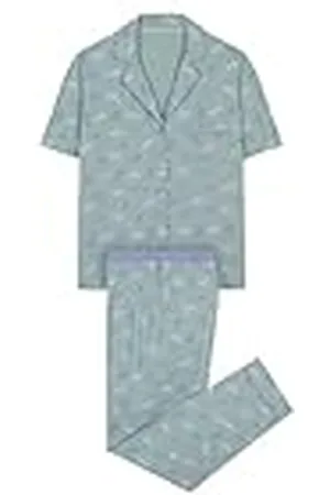 Women secret Pijama Camisero 100% algodón La vecina Rubia Juego, , M para Mujer
