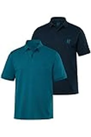JP 1880 Poloshirts, Basic, 2er-Pack, Piqué, Gekämmte Baumwolle Polo, , 7XL Hombres