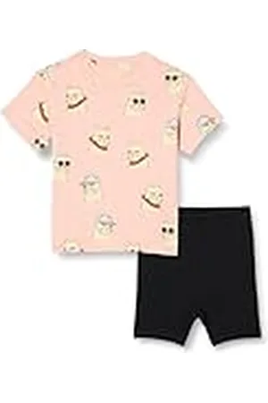 Amazon Conjunto de Camiseta y pantalón Corto de Ciclista Niña, , 11-12 años