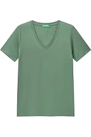 Benetton T-Shirt 3ga2e4230 Camiseta, , S Mujeres