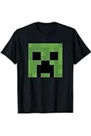 Minecraft Creeper Big Face Camiseta