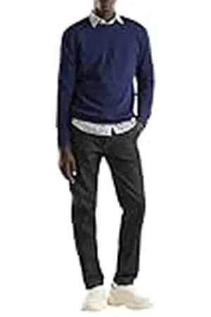 Benetton Camiseta G/C M/L 1194u106z Suéter, , S para Hombre