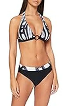 Beco Plunge Line - Juego de Bikini, Mujer, 35331, Blanco/Negro, 38