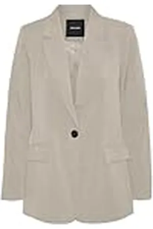 VERO MODA Vmrita LS Loose Blazer Boo, Forro Plateado, S para Mujer