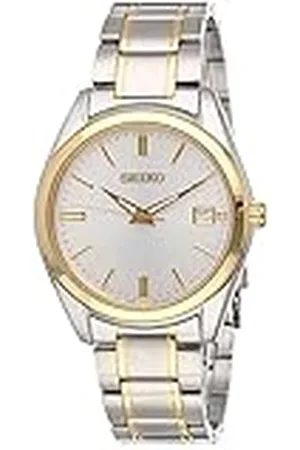 Seiko Reloj Analógico para Hombre de Cuarzo con Correa en Tela 1