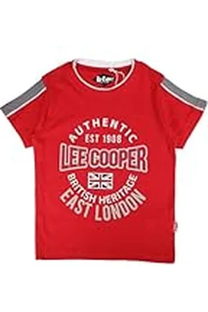 Lee T-Shirt Garçon Camiseta, , 8 Años para Niños