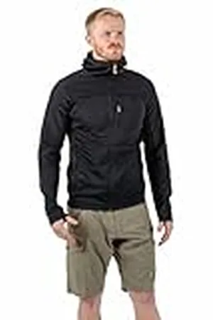 Fjällräven Fjallraven Abisko Trail Fleece M Chaqueta, Hombre, Black, 2XL
