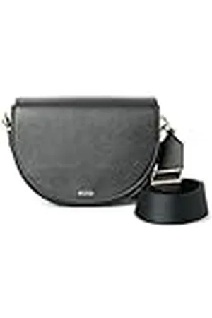 Ecco Bolso cruzado clásico para mujer, color negro, , Medium