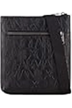 Armani Exchange Allover Logo Crossbody, Bandolera Plana de los Hombres, , Talla única