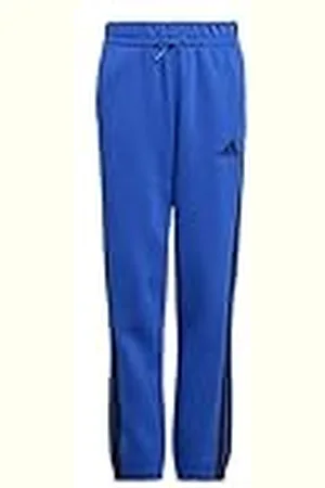 adidas Unisex niños Essentials 3 Stripes Pants, Royal Blue/Black, 9-10 Years
