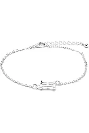 Luxenter Pulsera Alphabet acabado plata - Letra H