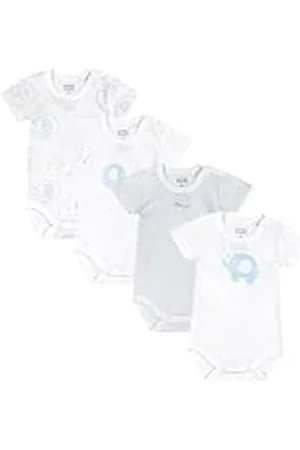 chicco Set 4 Body Aperto Spalla M/C Ropa Interior, , 3 Mes (Pack de 4) para Bebés