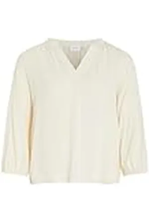 VILA Vimulla 3/4 V-Neck Top/TES Blusas, , 36 Mujeres