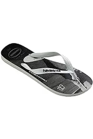 Havaianas Hype, Sandalias Hombre, White/White/Black/Black, 35/36