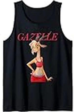 Disney Zootopia Gazelle Pop Star Idol Singer Concert Camiseta sin Mangas