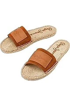 Pepe Jeans Siva Berry Sandalias para Mujer, Marrón (Cognac Brown), 9