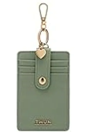 THUN Tarjetero con Gancho, - ecopiel - Colección Sempre Conmigo - 7.5 x 11 cm